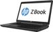 HP Zbook 15 15,6"1920*1080/i7-4600M/16/128SSD/DVDRW/no webcam/NVIDIA K2100M OD153K Б/У
