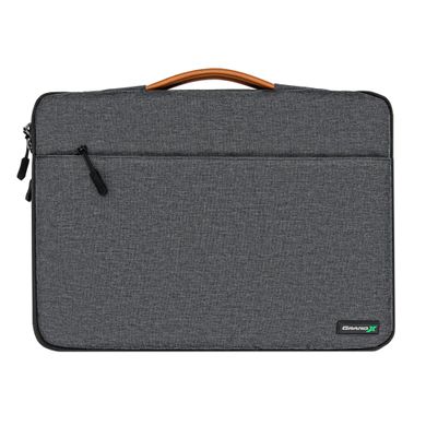 Чохол-сумка для ноутбука Grand-X SLX-15D 15.6'' Dark Grey, Сірий