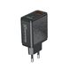 Зарядний пристрій Grand-X Fast Charge 5-в-1 QC 3.0, AFC, SCP,FCP, VOOC, 1 USB 22.5W CH-850