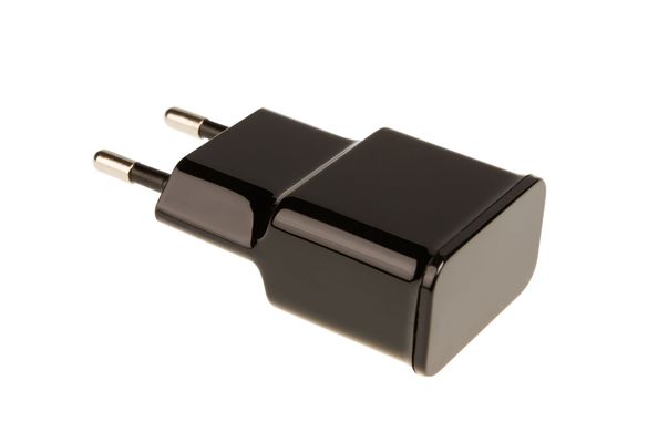 Зарядний пристрій Grand-X CH-765B USB 5V 1A Black з захистом від перенавантажень