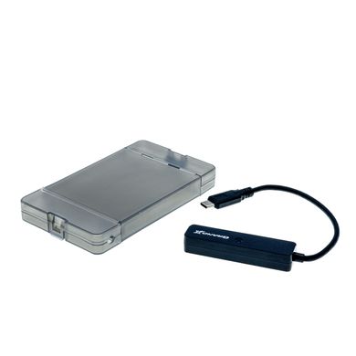 Зовнішня кишеня Grand-X для HDD 2,5" USB 3.1 Type-C (HDE31)